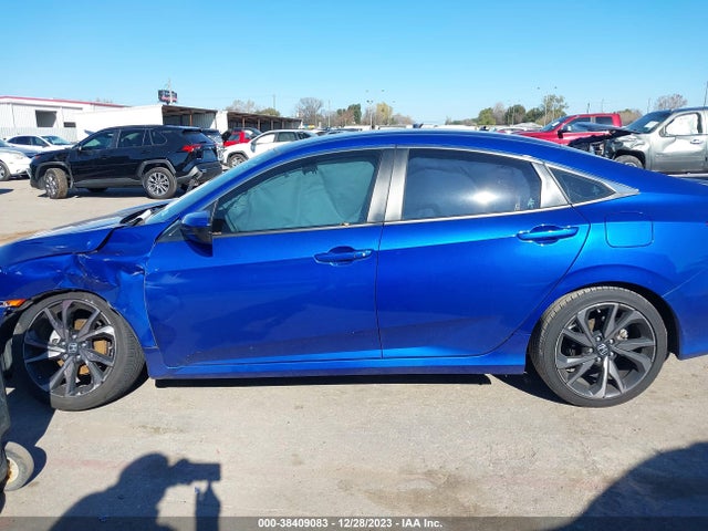 2021 HONDA CIVIC SPORT VIN: 2HGFC2F8XMH521272