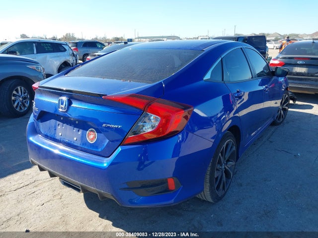 2021 HONDA CIVIC SPORT VIN: 2HGFC2F8XMH521272