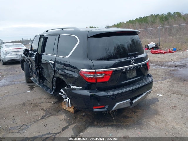 Nissan Armada Sv 4wd 2022 JN8AY2ADXN9675775 Image 3