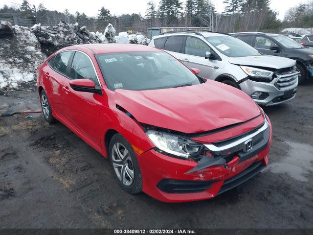 Honda Civic Lx 2017 2HGFC2F5XHH564599 Image 1