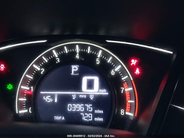 Honda Civic Lx 2017 2HGFC2F5XHH564599 Image 7