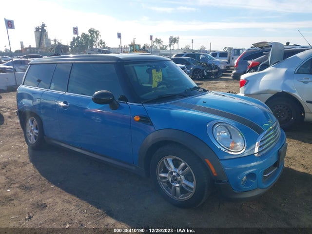 2013 MINI CLUBMAN COOPER VIN: WMWZF3C58DT490560