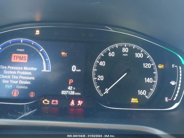 2022 HONDA ACCORD HYBRID SPORT VIN: 1HGCV3F25NA012821