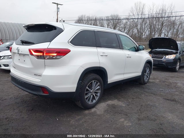 Toyota Highlander Xle 2019 5TDJZRFH2KS606105 Image 4