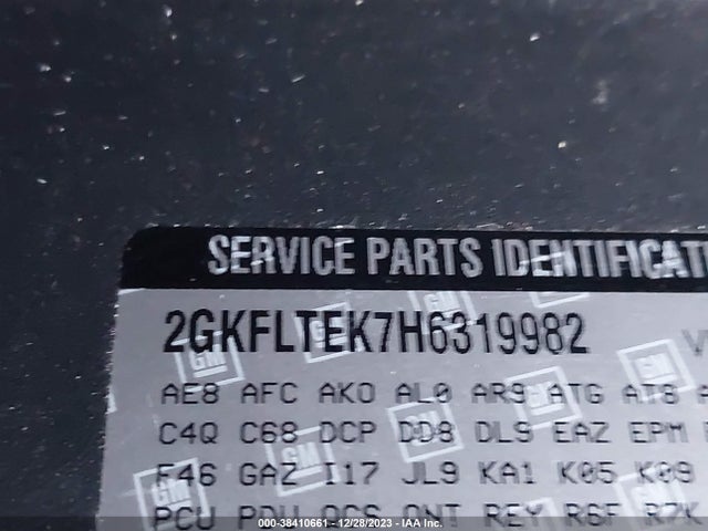GMC Terrain Sle-2 2017 2GKFLTEK7H6319982 Image 9