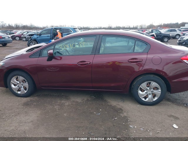 Honda Civic Lx 2015 19XFB2F54FE254913 Image 14