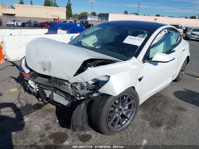 2023 TESLA MODEL 3 REAR-WHEEL DRIVE VIN: 5YJ3E1EAXPF598275