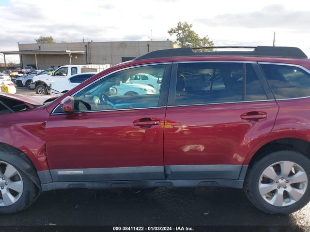 2011 SUBARU OUTBACK 2.5I PREMIUM VIN: 4S4BRBGC7B3324229