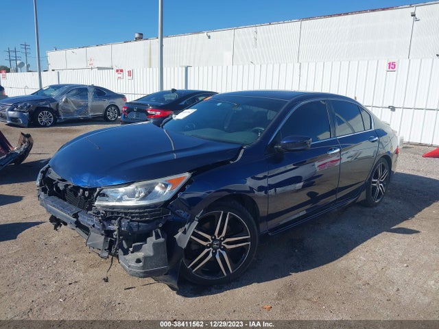 1HGCR2F17HA100411 Honda Accord Sport Se
