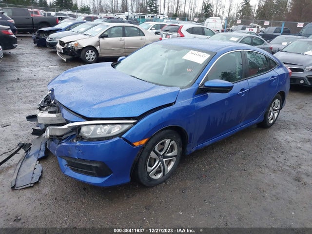 Honda Civic Lx 2017 2HGFC2F58HH570434 Image 2