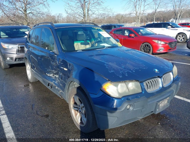 2004 BMW X3 3.0I VIN: WBXPA93424WD01411