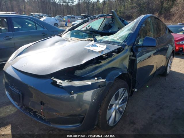 2022 TESLA MODEL Y 7SAYGDEE4NA010341 Photo 1