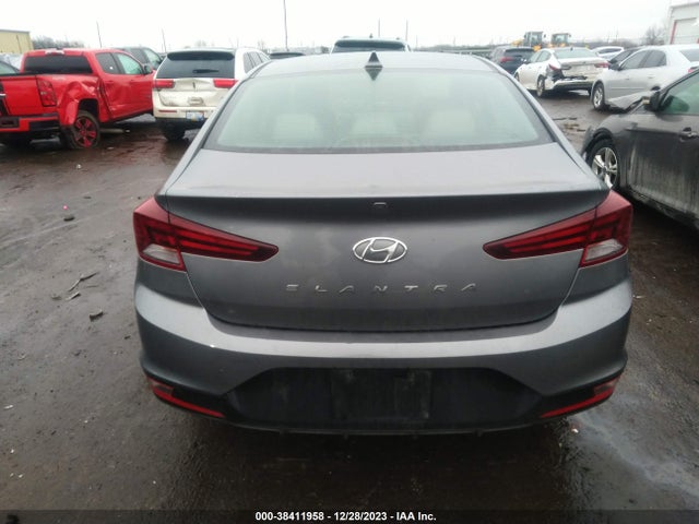 2019 HYUNDAI ELANTRA SEL VIN: 5NPD84LF5KH441890