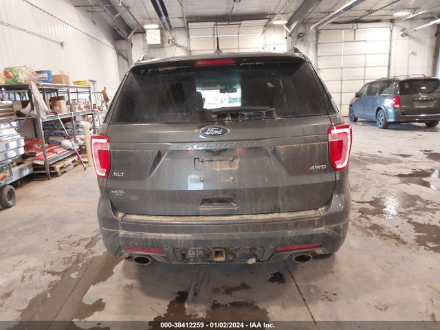 2018 FORD EXPLORER XLT VIN: 1FM5K8D87JGC93558