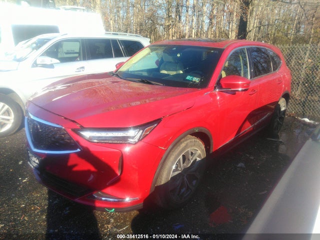 Acura Mdx Technology Package 2022 5J8YE1H43NL000664 Image 2