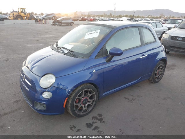 2012 FIAT 500 3C3CFFBR7CT295457 Photo 1