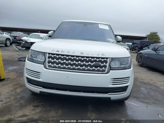 SALGS2FV0HA348970 Land Rover Range Rover 3.0l V6 Supercharged Hse