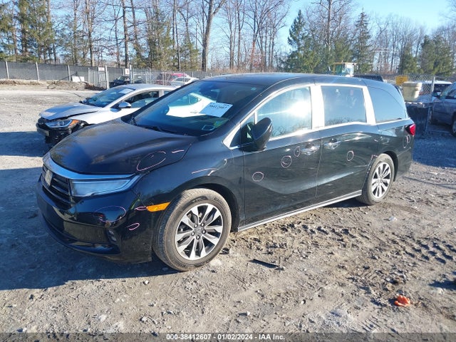 Honda Odyssey Ex-l 2021 5FNRL6H77MB027660 Image 2