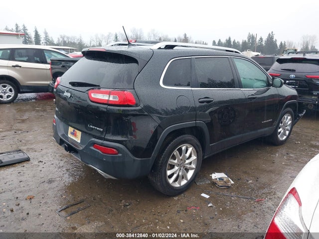 2015 JEEP CHEROKEE LIMITED VIN: 1C4PJMDS0FW778707