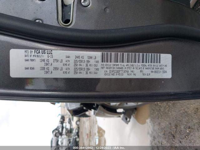 3C4PDCGB2FT718740 Dodge Journey Crossroad