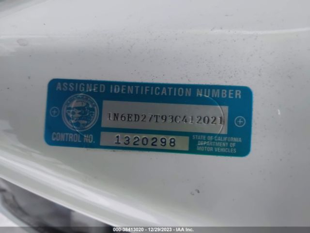 2003 NISSAN FRONTIER 2WD 1N6ED27T93C412021 Photo 8