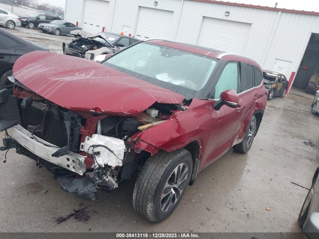 2021 TOYOTA HIGHLANDER XLE VIN: 5TDHZRBHXMS057406