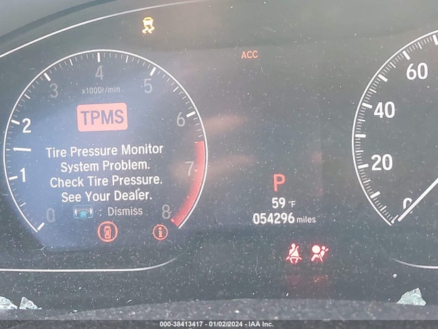 2019 HONDA ACCORD LX VIN: 1HGCV1F16KA129587