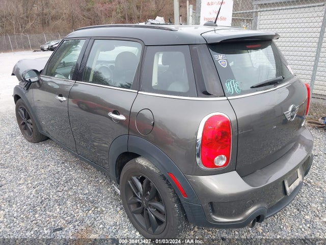 2011 MINI COOPER S COUNTRYMAN WMWZC5C57BWL54419 Photo 2