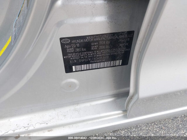 Hyundai ELANTRA SE 2018 5NPD74LF8JH353613 Image 9