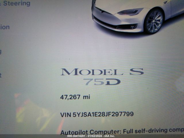 2018 TESLA MODEL S 5YJSA1E28JF297799 Photo 6