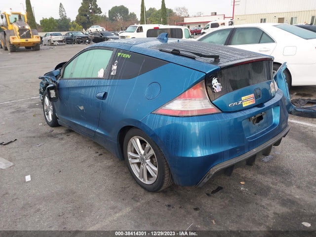 2011 HONDA CR-Z EX VIN: JHMZF1C62BS013267