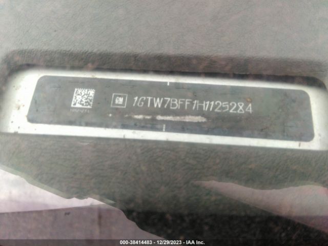 1GTW7BFF1H1125284 GMC Savana 2500 Work Van