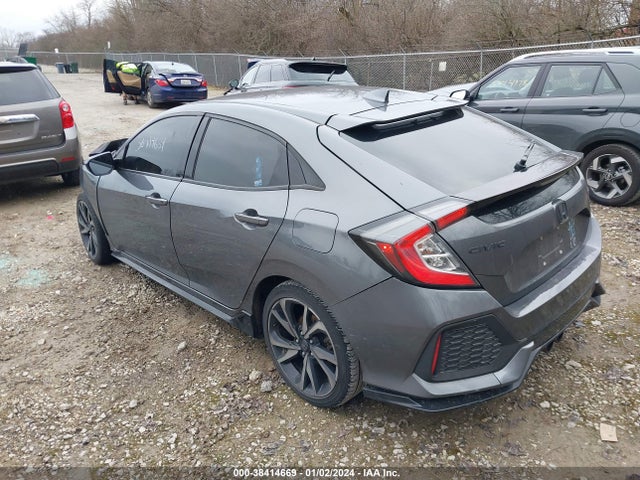 2017 HONDA CIVIC SPORT VIN: SHHFK7H41HU213989