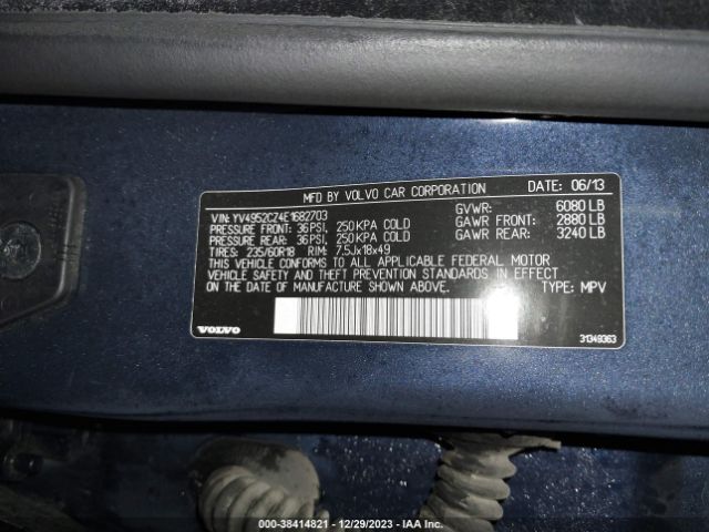 YV4952CZ4E1682703 Volvo Xc90 3.2/3.2 Platinum/3.2 Premier Plus