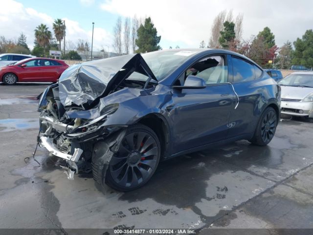 2023 TESLA MODEL Y 7SAYGDEF3PF740398 Photo 1