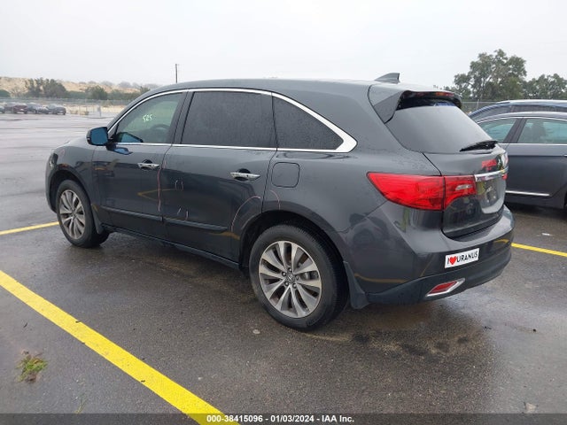 Acura Mdx Technology Package 2015 5FRYD4H40FB017525 Image 3
