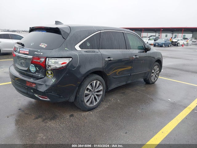 Acura Mdx Technology Package 2015 5FRYD4H40FB017525 Image 4
