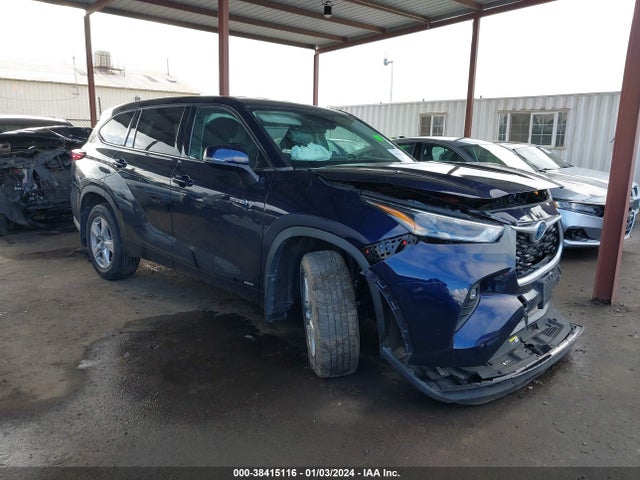 Toyota Highlander Hybrid Le 2021 5TDBBRCH9MS520886 Image 1