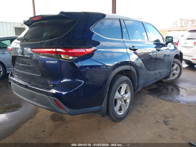 Toyota Highlander Hybrid Le 2021 5TDBBRCH9MS520886 Image 4