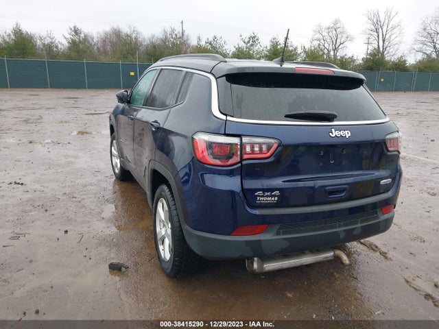 2018 JEEP COMPASS LATITUDE 4X4 VIN: 3C4NJDBB9JT131585