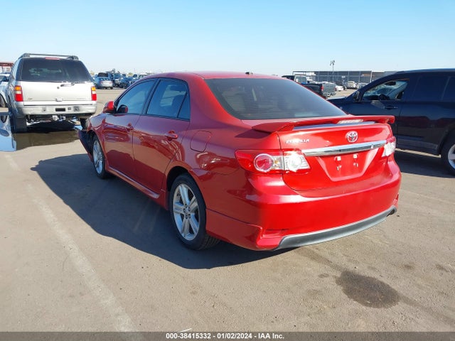 2013 TOYOTA COROLLA S VIN: 5YFBU4EEXDP100854
