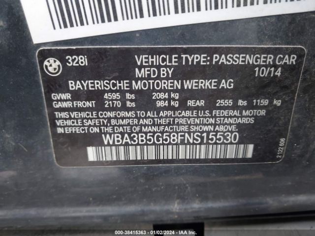 WBA3B5G58FNS15530 BMW 328i Xdrive