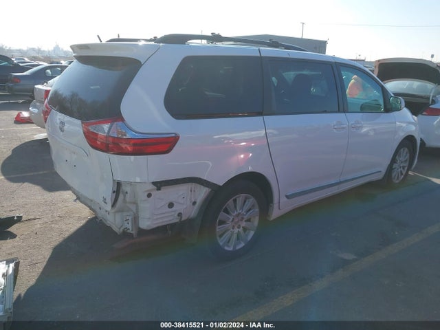2015 TOYOTA SIENNA LE 7 PASSENGER VIN: 5TDJK3DC5FS127921