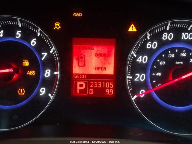 2010 INFINITI FX35 VIN: JN8AS1MW4AM853566