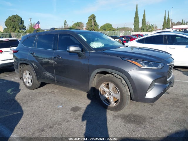 2021 TOYOTA HIGHLANDER L VIN: 5TDCZRAH5MS089143