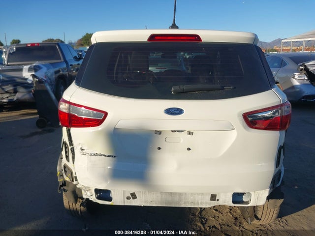 2021 FORD ECOSPORT S VIN: MAJ3S2FE0MC448867