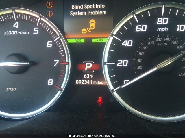 19UUB2F57JA006899 Acura Tlx Tech Pkg