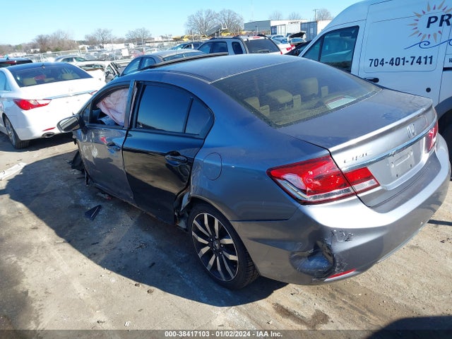Honda Civic Ex-l 2014 19XFB2F97EE221499 Image 3