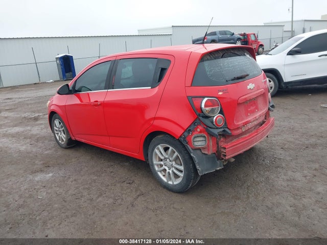 Chevrolet Sonic Lt Auto 2014 1G1JC6SH3E4114729 Image 3