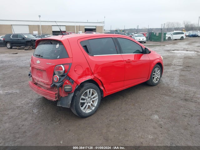 Chevrolet Sonic Lt Auto 2014 1G1JC6SH3E4114729 Image 4